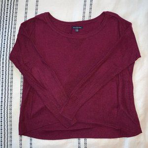American Eagle Outfitters Burgundy Sweater